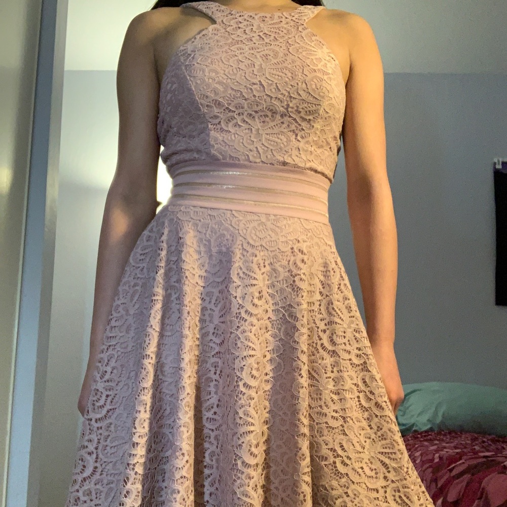 City Studio pink dress